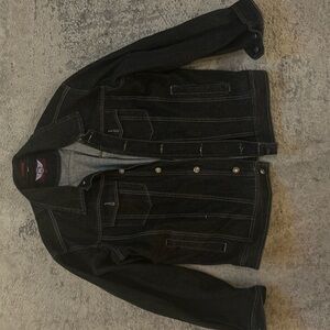 Men's Black Denim Jacket